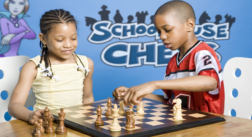 Image of schoolhouse chess